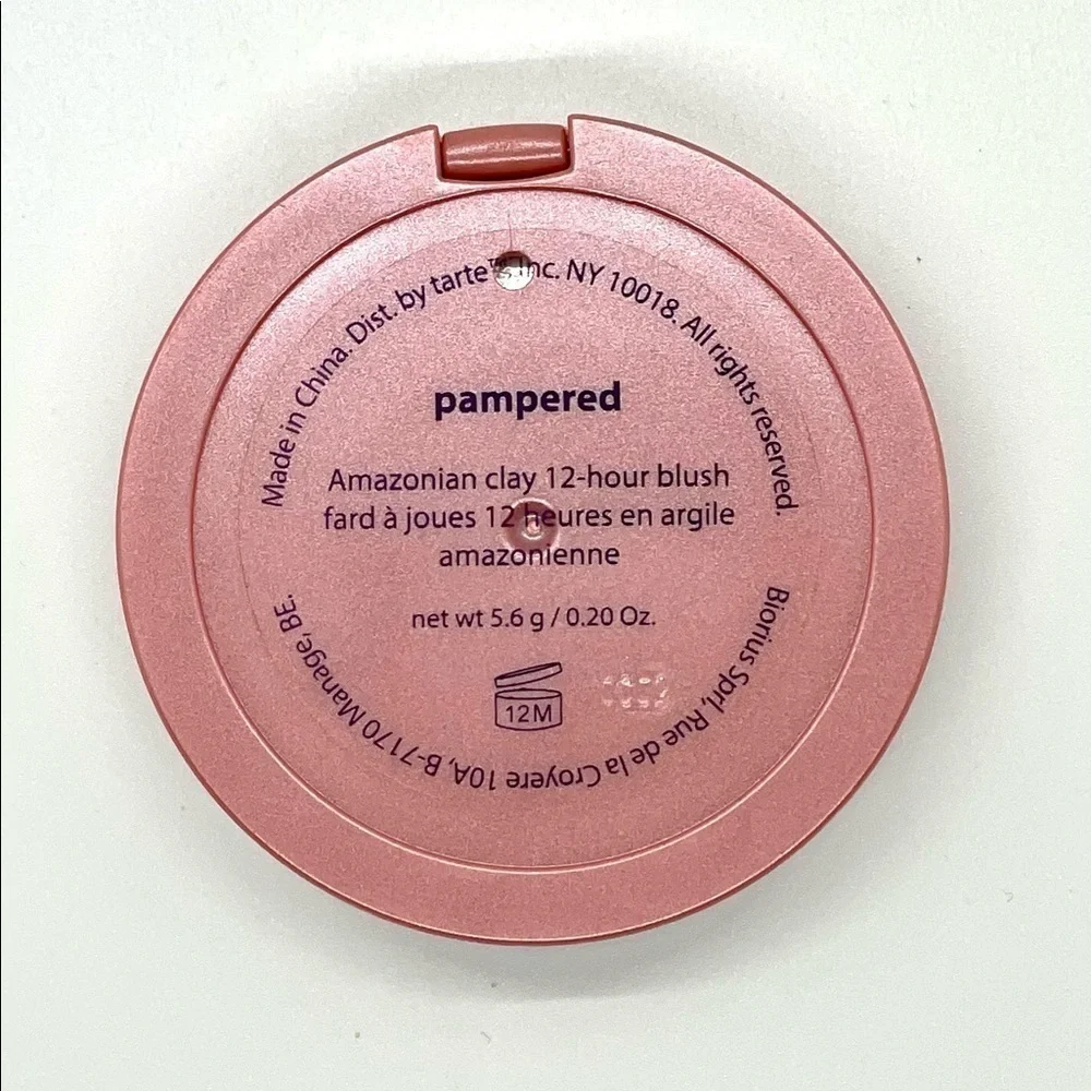 Blush Tarte Amazonian Clay 12 Hour in Pampered